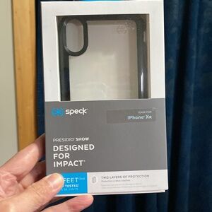 iPhone XR Case, Clear/Black 2 pack